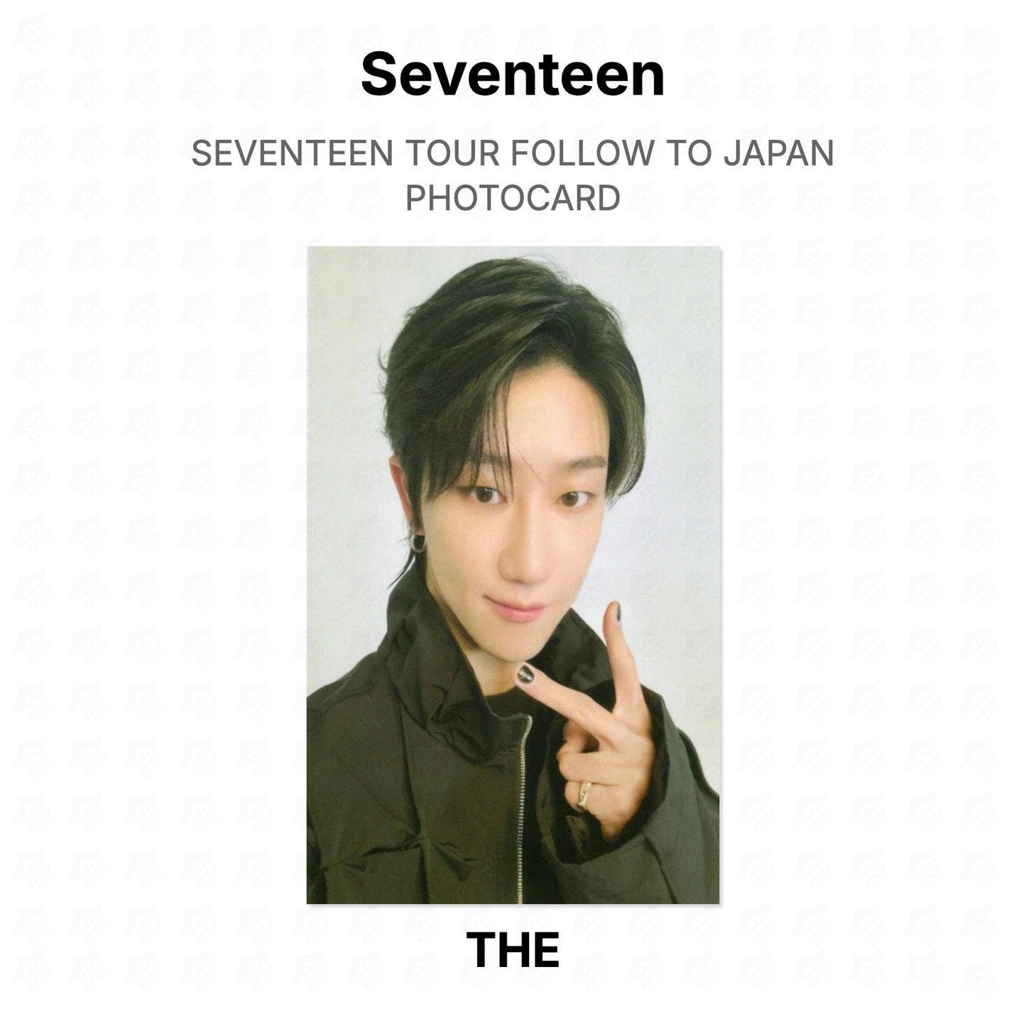 Seventeen TOUR FOLLOW TO JAPAN PHOTOCARD Official Photocard