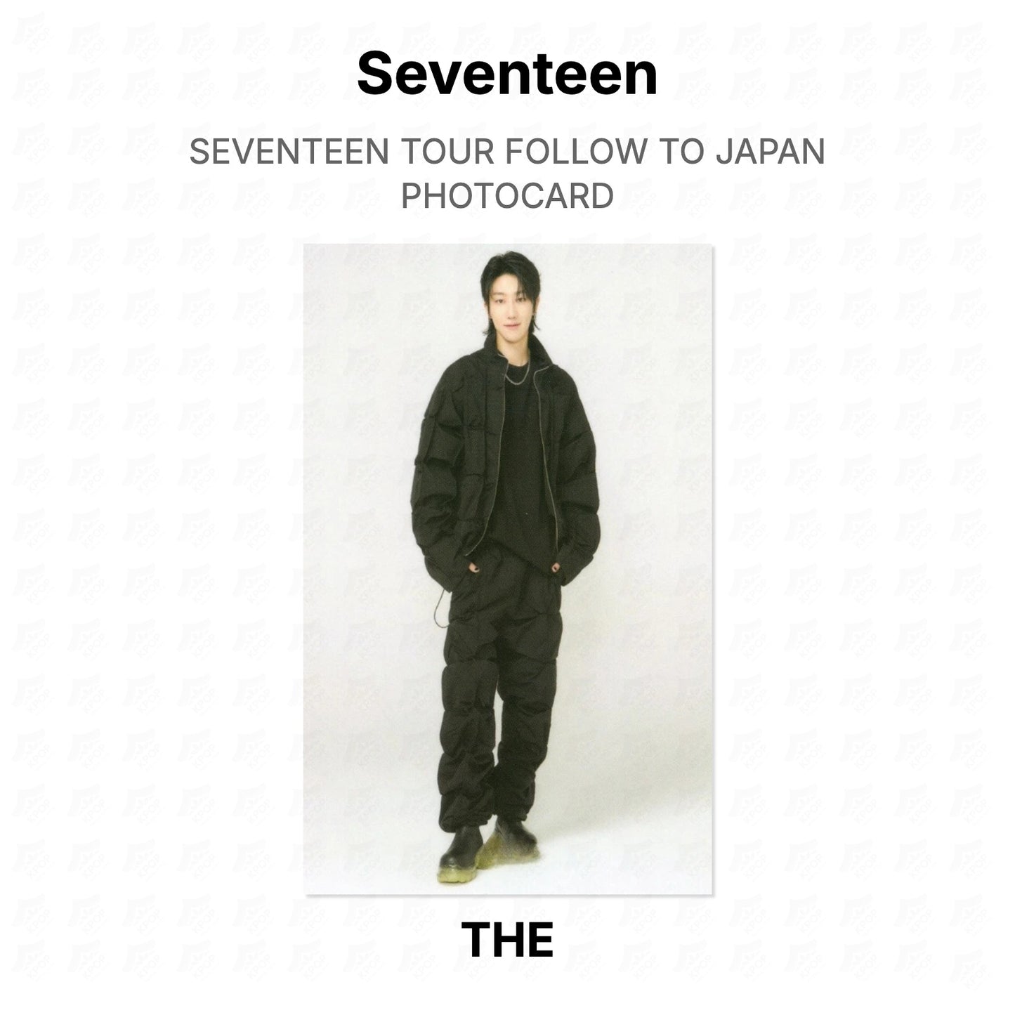 Seventeen TOUR FOLLOW TO JAPAN PHOTOCARD Official Photocard