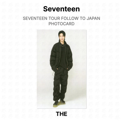 Seventeen TOUR FOLLOW TO JAPAN PHOTOCARD Official Photocard