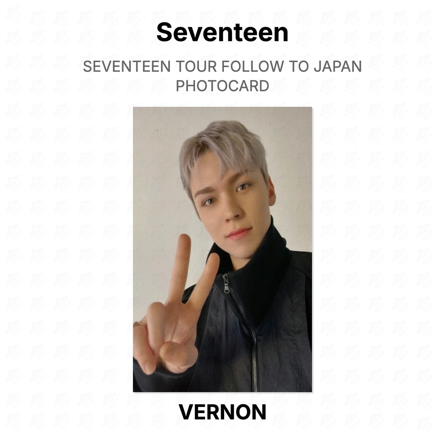 Seventeen TOUR FOLLOW TO JAPAN PHOTOCARD Official Photocard
