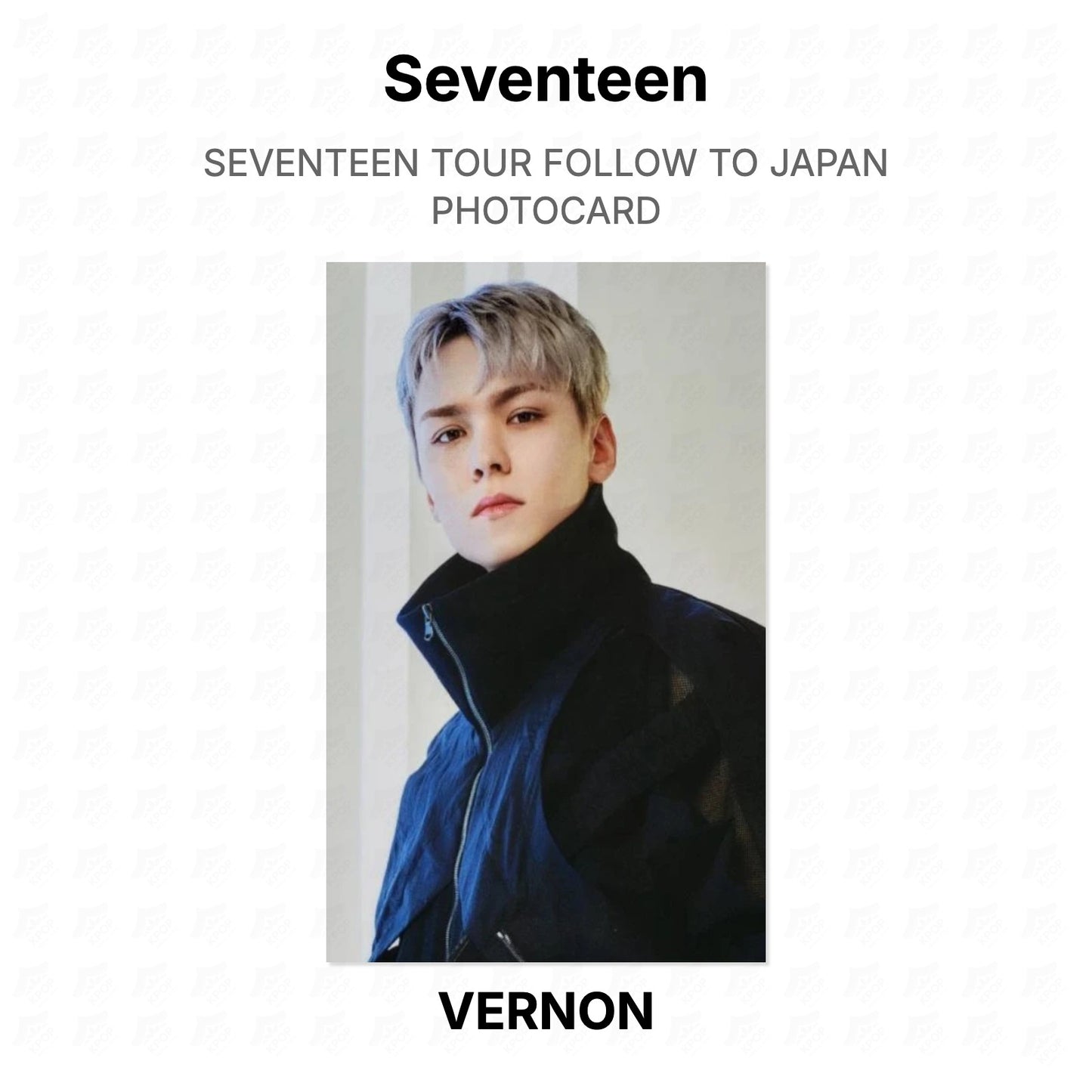 Seventeen TOUR FOLLOW TO JAPAN PHOTOCARD Official Photocard
