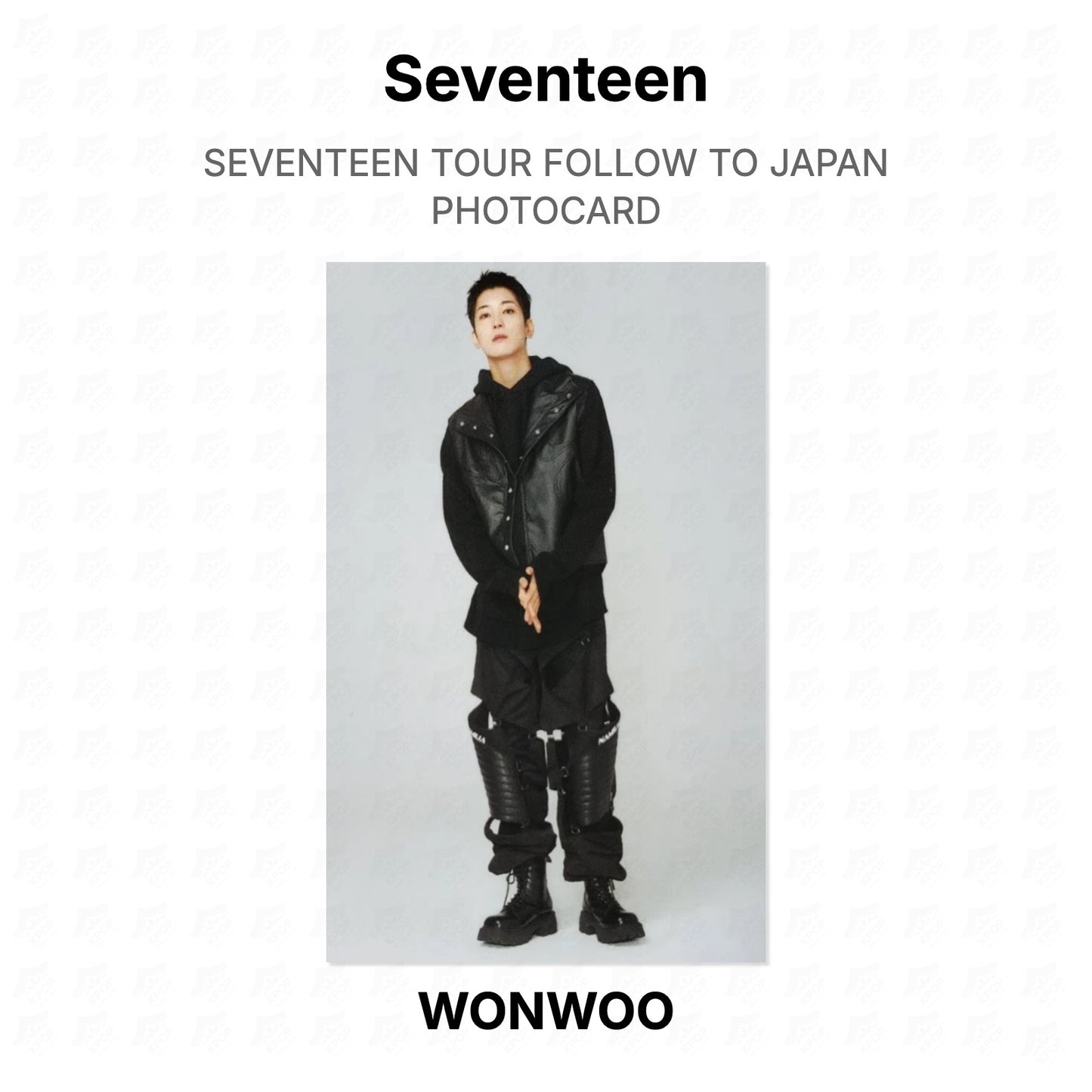 Seventeen TOUR FOLLOW TO JAPAN PHOTOCARD Official Photocard