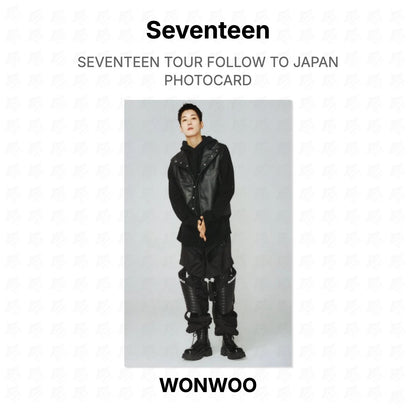 Seventeen TOUR FOLLOW TO JAPAN PHOTOCARD Official Photocard