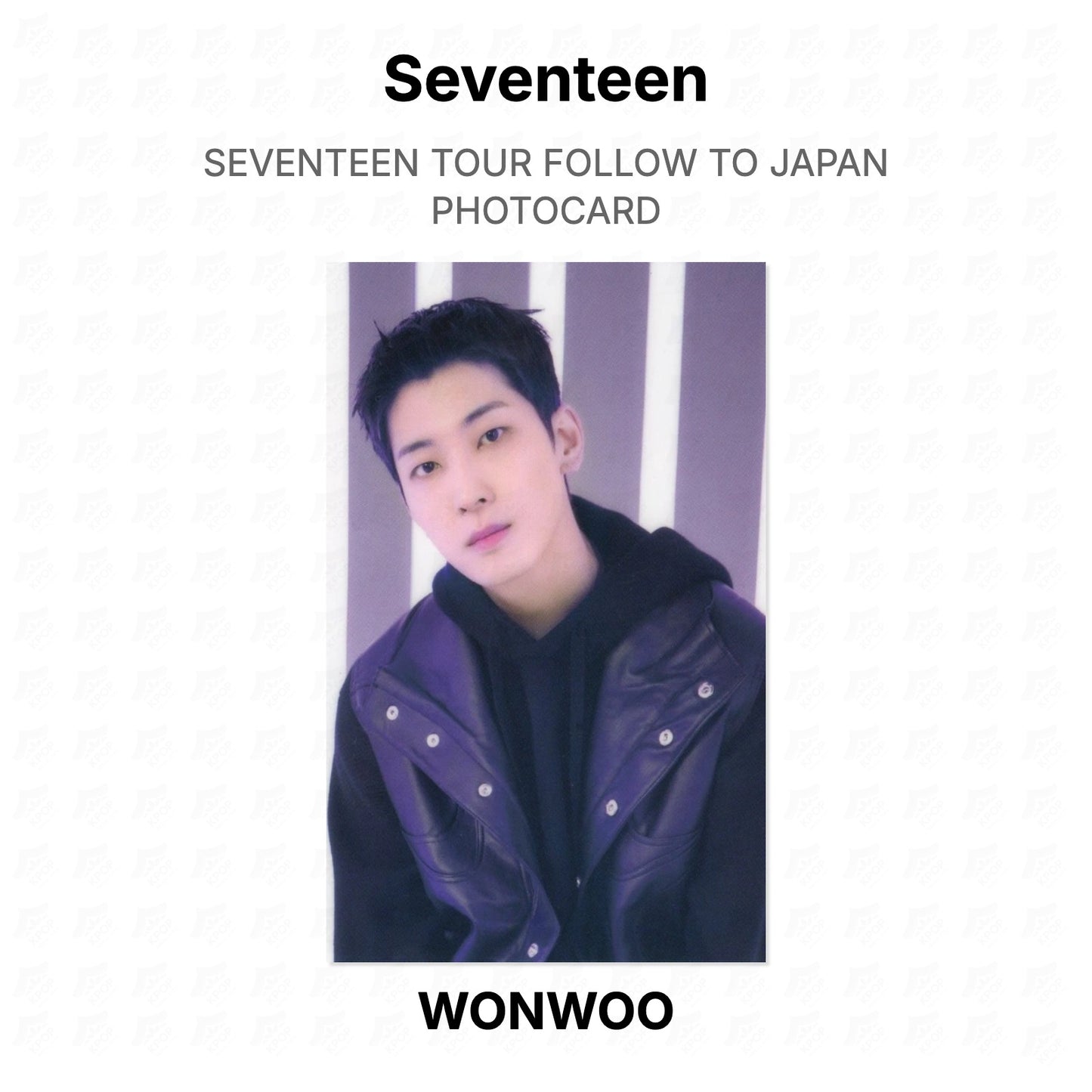 Seventeen TOUR FOLLOW TO JAPAN PHOTOCARD Official Photocard