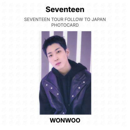 Seventeen TOUR FOLLOW TO JAPAN PHOTOCARD Official Photocard