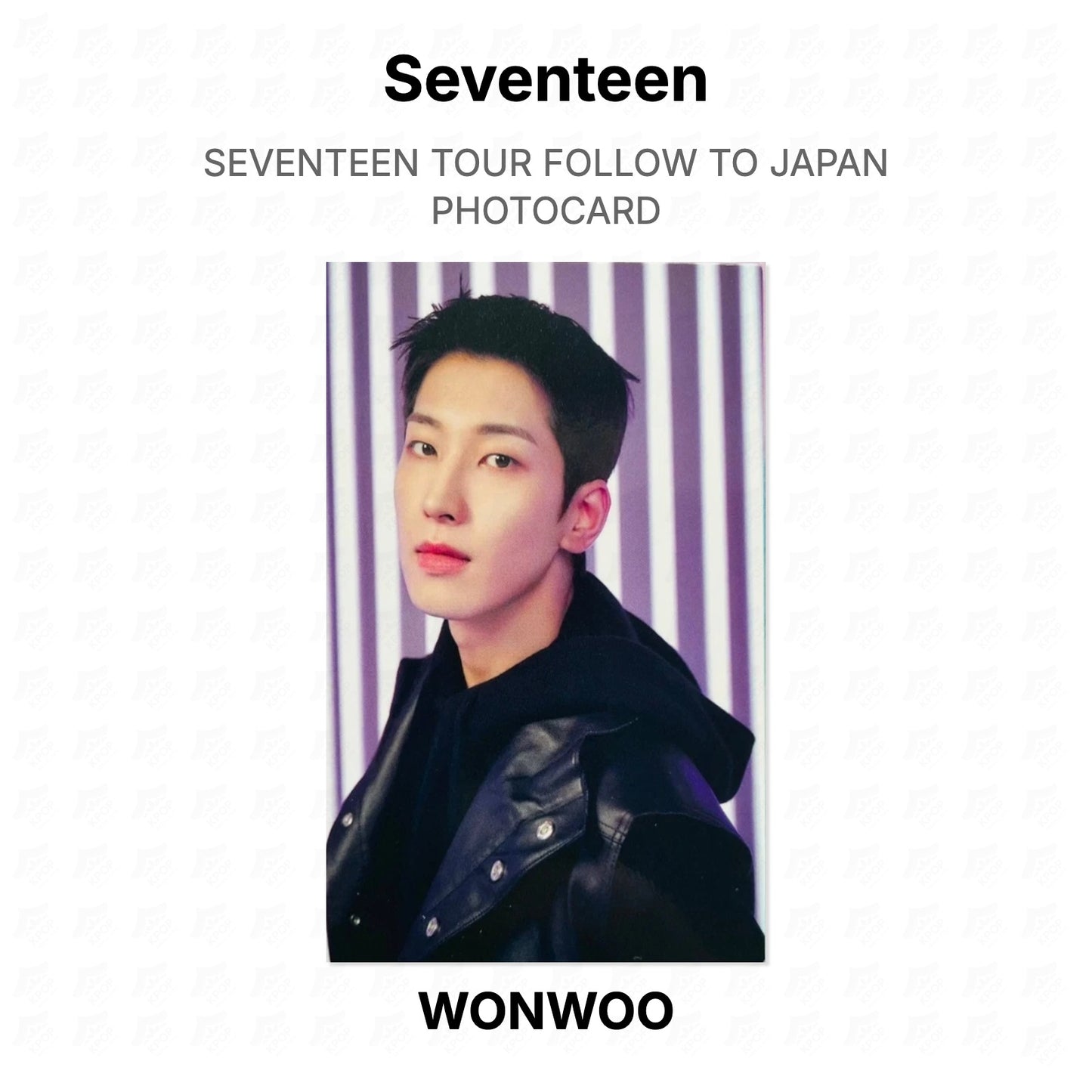 Seventeen TOUR FOLLOW TO JAPAN PHOTOCARD Official Photocard