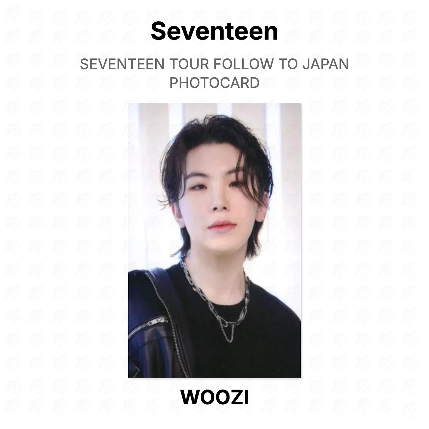 Seventeen TOUR FOLLOW TO JAPAN PHOTOCARD Official Photocard