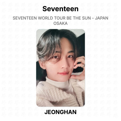 Seventeen WORLD TOUR BE THE SUN - JAPAN OSAKA Official Photocard