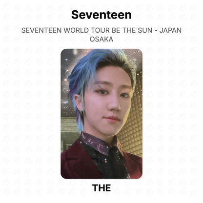 Seventeen WORLD TOUR BE THE SUN - JAPAN OSAKA Official Photocard