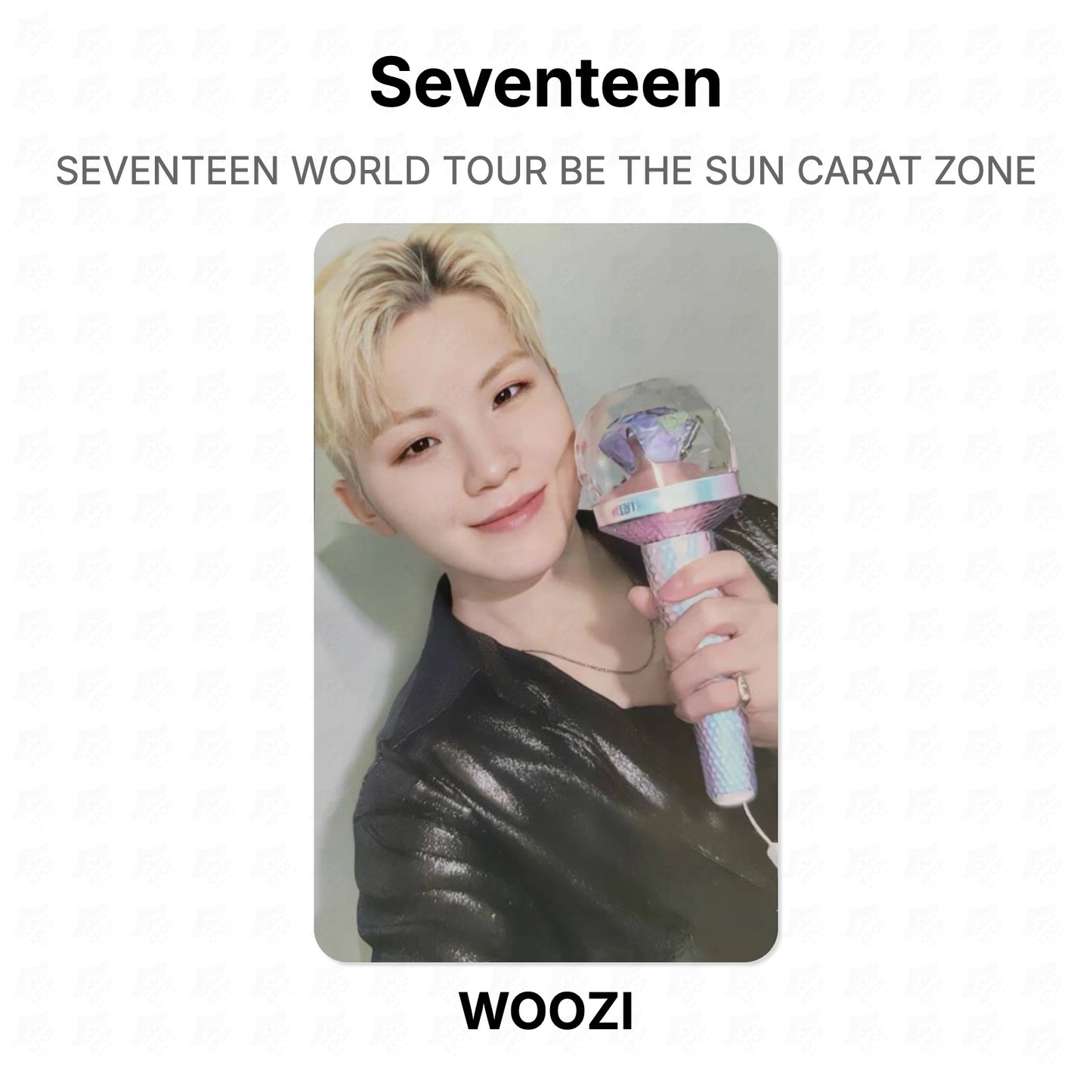 Seventeen WORLD TOUR BE THE SUN CARAT ZONE Official Photocard