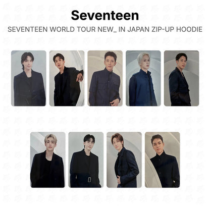 Seventeen WORLD TOUR NEW_ IN JAPAN ZIP-UP HOODIE Official Photocard
