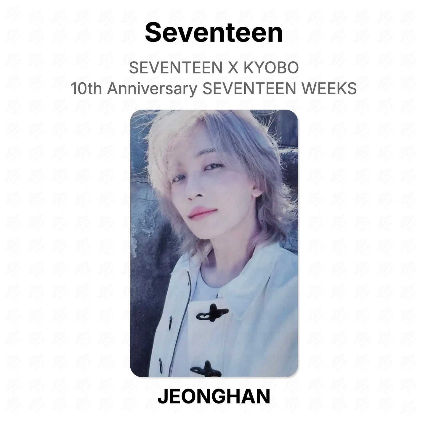 Seventeen X KYOBO 10th Anniversary SEVENTEEN WEEKS Official Photocard