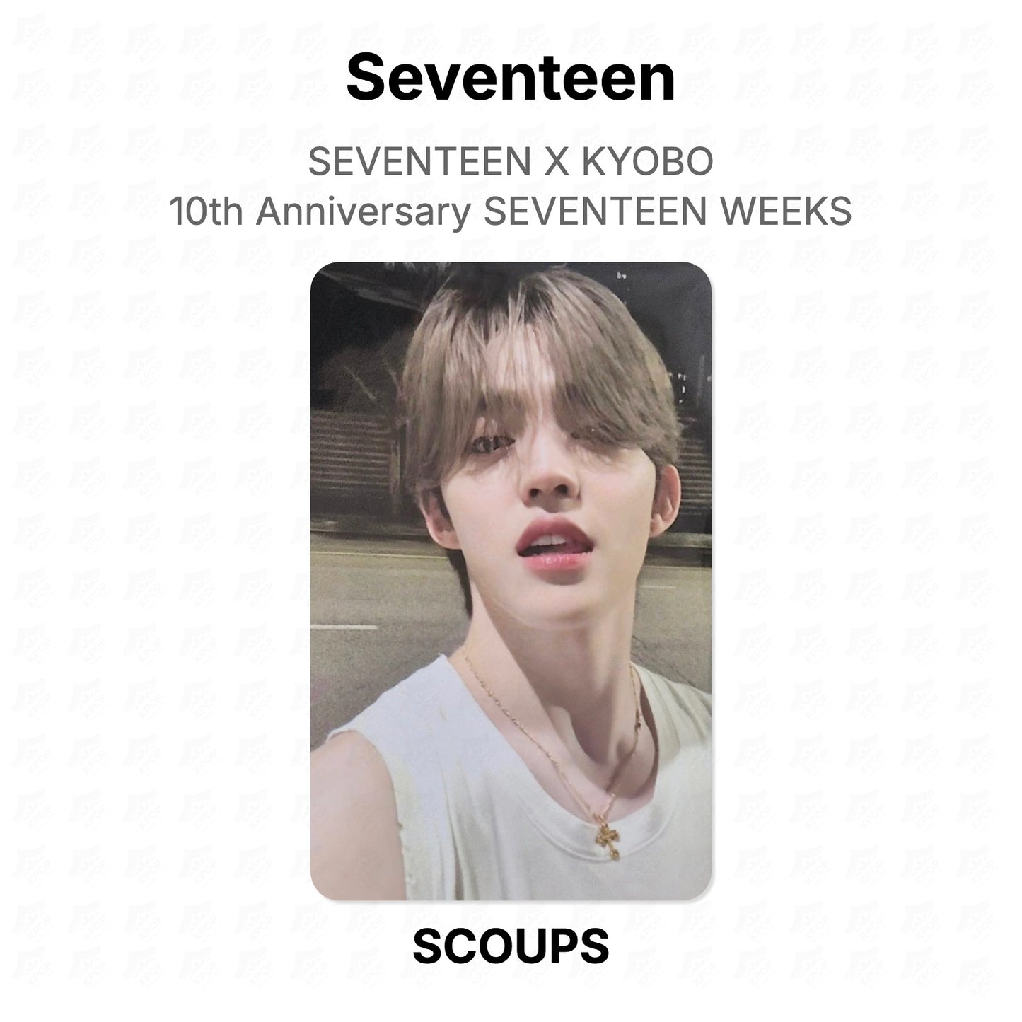 Seventeen X KYOBO 10th Anniversary SEVENTEEN WEEKS Official Photocard