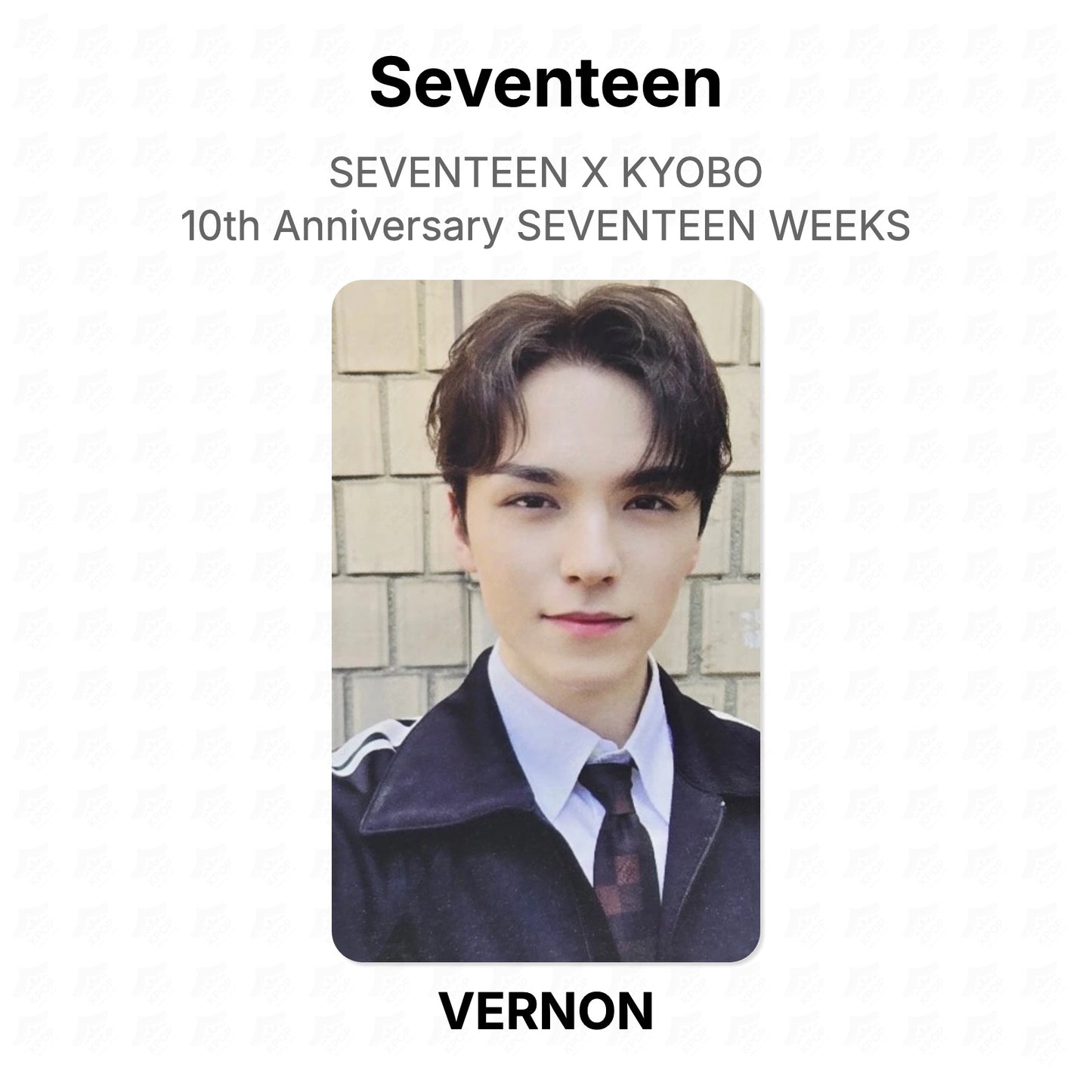 Seventeen X KYOBO 10th Anniversary SEVENTEEN WEEKS Official Photocard