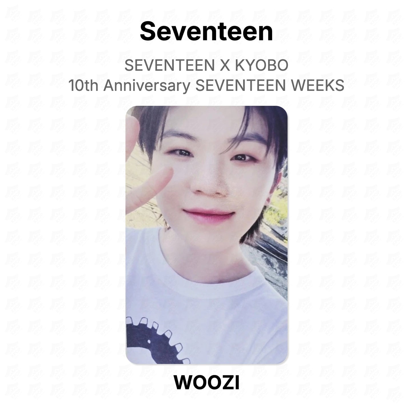 Seventeen X KYOBO 10th Anniversary SEVENTEEN WEEKS Official Photocard