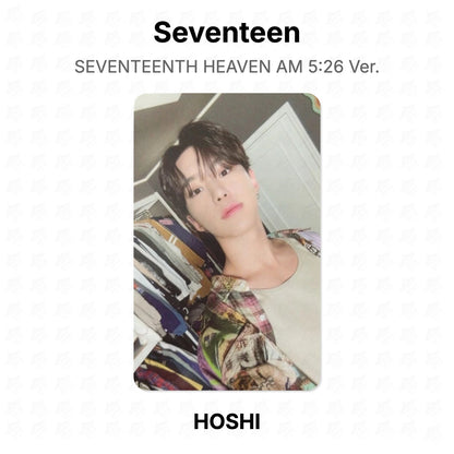 Seventeen SEVENTEENTH HEAVEN AM 5:26 Ver. Official Photocard