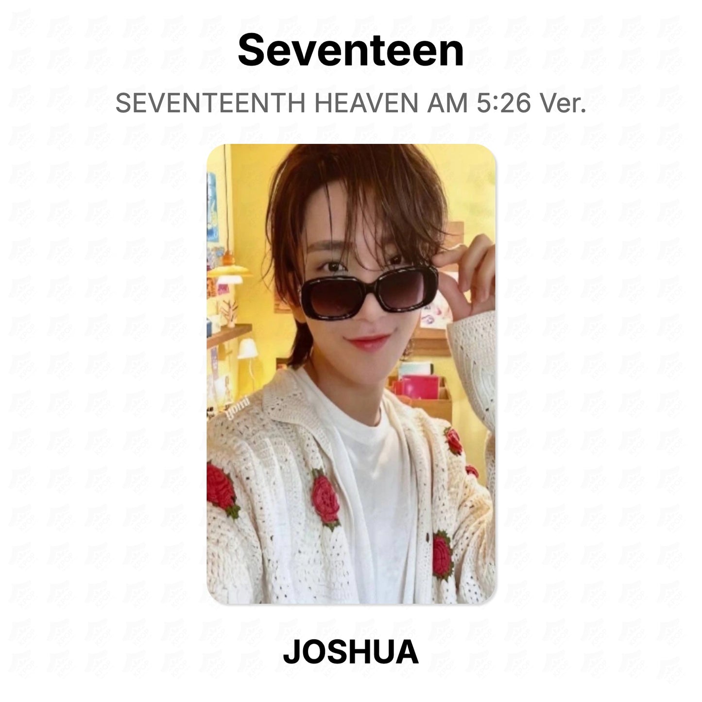 Seventeen SEVENTEENTH HEAVEN AM 5:26 Ver. Official Photocard