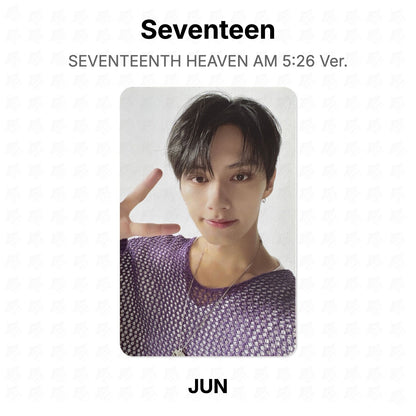 Seventeen SEVENTEENTH HEAVEN AM 5:26 Ver. Official Photocard
