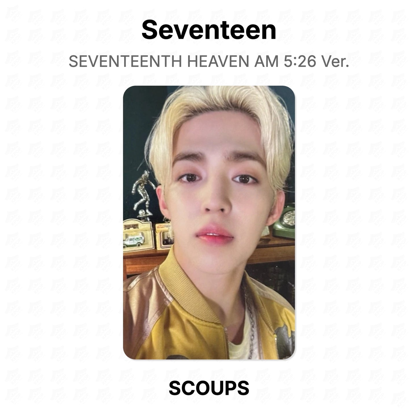 Seventeen SEVENTEENTH HEAVEN AM 5:26 Ver. Official Photocard