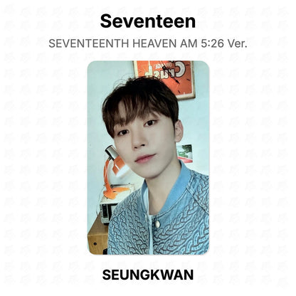 Seventeen SEVENTEENTH HEAVEN AM 5:26 Ver. Official Photocard