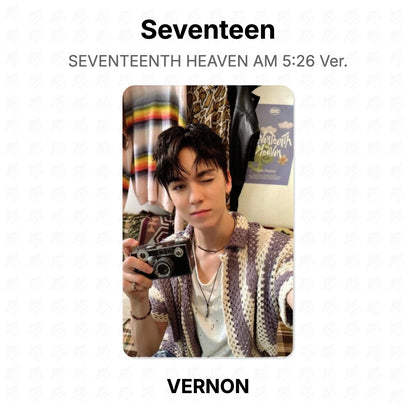 Seventeen SEVENTEENTH HEAVEN AM 5:26 Ver. Official Photocard