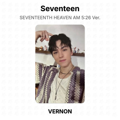 Seventeen SEVENTEENTH HEAVEN AM 5:26 Ver. Official Photocard