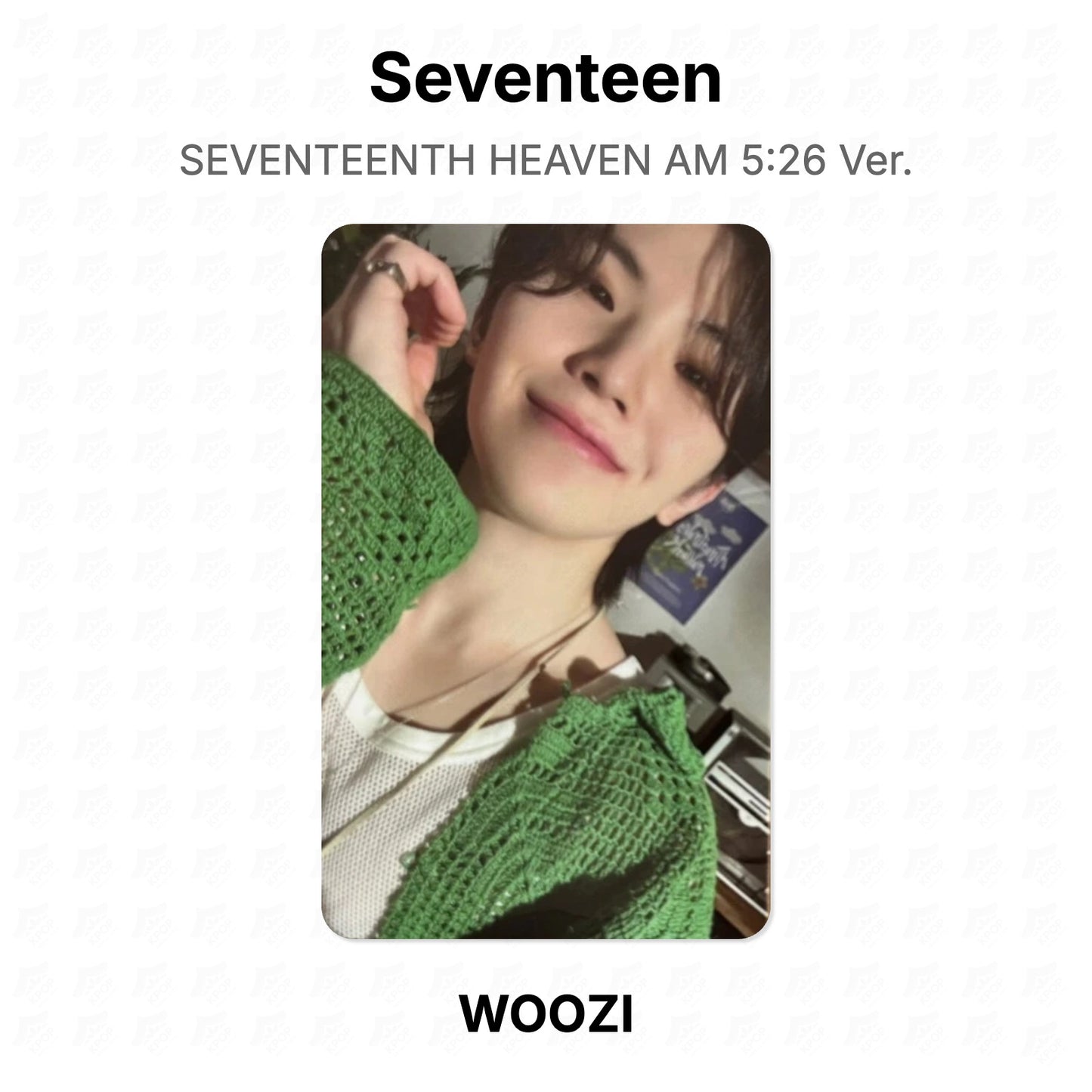 Seventeen SEVENTEENTH HEAVEN AM 5:26 Ver. Official Photocard
