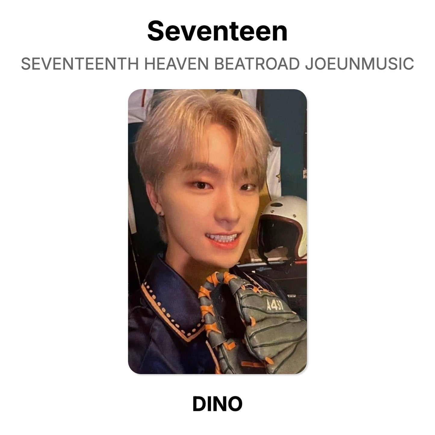 Seventeen SEVENTEENTH HEAVEN BEATROAD JOEUNMUSIC Official Photocard