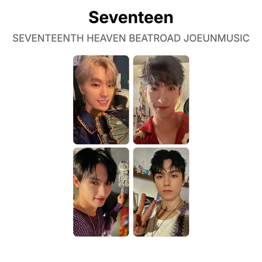 Seventeen SEVENTEENTH HEAVEN BEATROAD JOEUNMUSIC photocard ufficiale