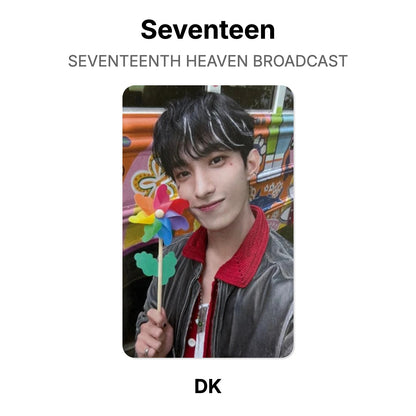 Seventeen SEVENTEENTH HEAVEN BROADCAST photocard oficial
