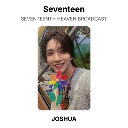 Seventeen SEVENTEENTH HEAVEN BROADCAST photocard oficial