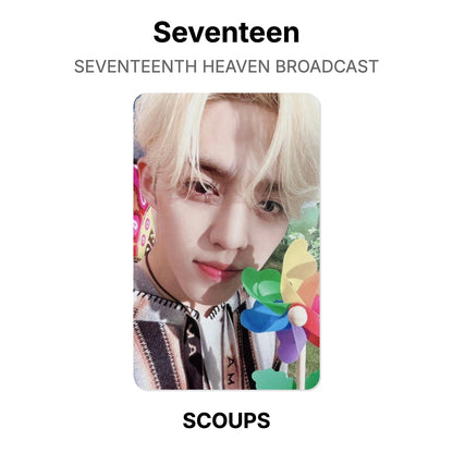 Seventeen SEVENTEENTH HEAVEN BROADCAST photocard oficial