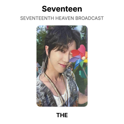 Seventeen SEVENTEENTH HEAVEN BROADCAST photocard oficial