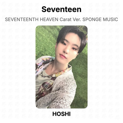 Seventeen SEVENTEENTH HEAVEN Carat Ver. SPONGE MUSIC Official Photocard