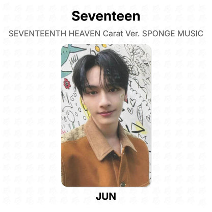 Seventeen SEVENTEENTH HEAVEN Carat Ver. SPONGE MUSIC Official Photocard