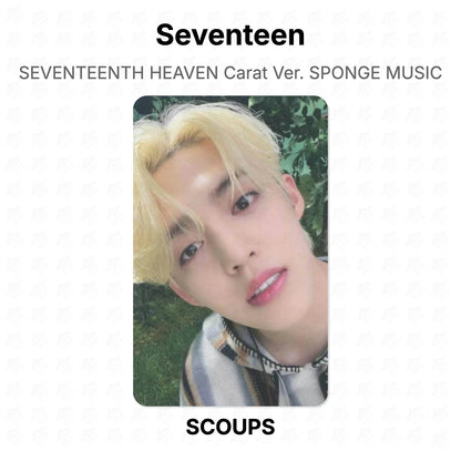 Seventeen SEVENTEENTH HEAVEN Carat Ver. SPONGE MUSIC Official Photocard