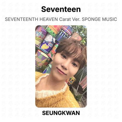 Seventeen SEVENTEENTH HEAVEN Carat Ver. SPONGE MUSIC Official Photocard