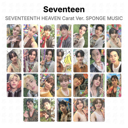 Seventeen SEVENTEENTH HEAVEN Carat Ver. SPONGE MUSIC Official Photocard