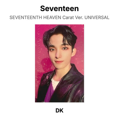 Seventeen SEVENTEENTH HEAVEN Carat Ver. UNIVERSAL Official Photocard
