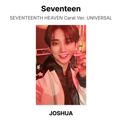 Seventeen SEVENTEENTH HEAVEN Carat Ver. UNIVERSAL Official Photocard