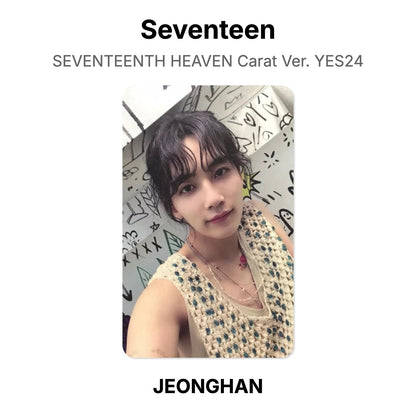 Seventeen SEVENTEENTH HEAVEN Carat Ver. YES24 Offizielle Fotokarte