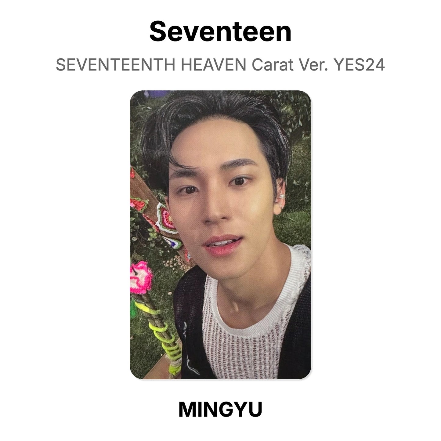Seventeen SEVENTEENTH HEAVEN Carat Ver. YES24 Offizielle Fotokarte