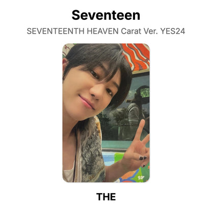 Seventeen SEVENTEENTH HEAVEN Carat Ver. YES24 Offizielle Fotokarte