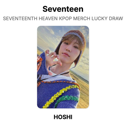 Seventeen SEVENTEENTH HEAVEN KPOP MERCH LUCKY DRAW Official Photocard
