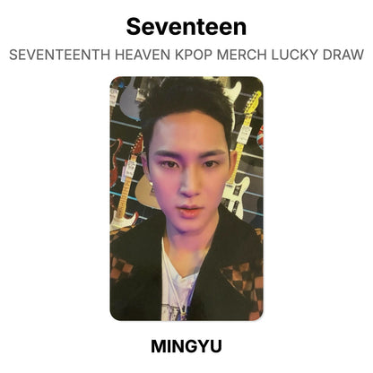 Seventeen SEVENTEENTH HEAVEN KPOP MERCH LUCKY DRAW Official Photocard