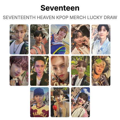 Seventeen SEVENTEENTH HEAVEN KPOP MERCH LUCKY DRAW Official Photocard