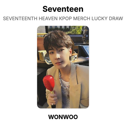 Seventeen SEVENTEENTH HEAVEN KPOP MERCH LUCKY DRAW Official Photocard