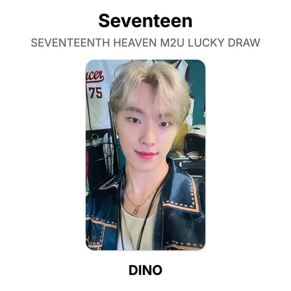 Seventeen SEVENTEENTH HEAVEN M2U LUCKY DRAW Official Photocard