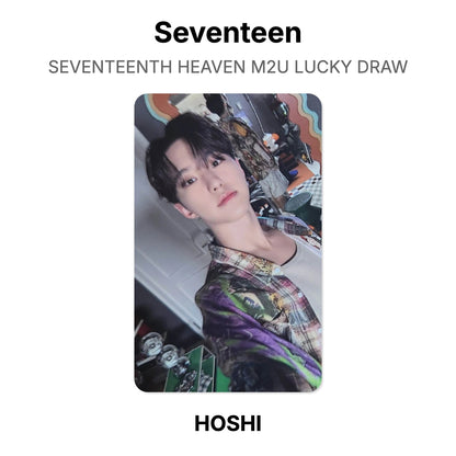 Seventeen SEVENTEENTH HEAVEN M2U LUCKY DRAW Official Photocard