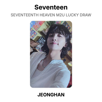 Seventeen SEVENTEENTH HEAVEN M2U LUCKY DRAW Official Photocard